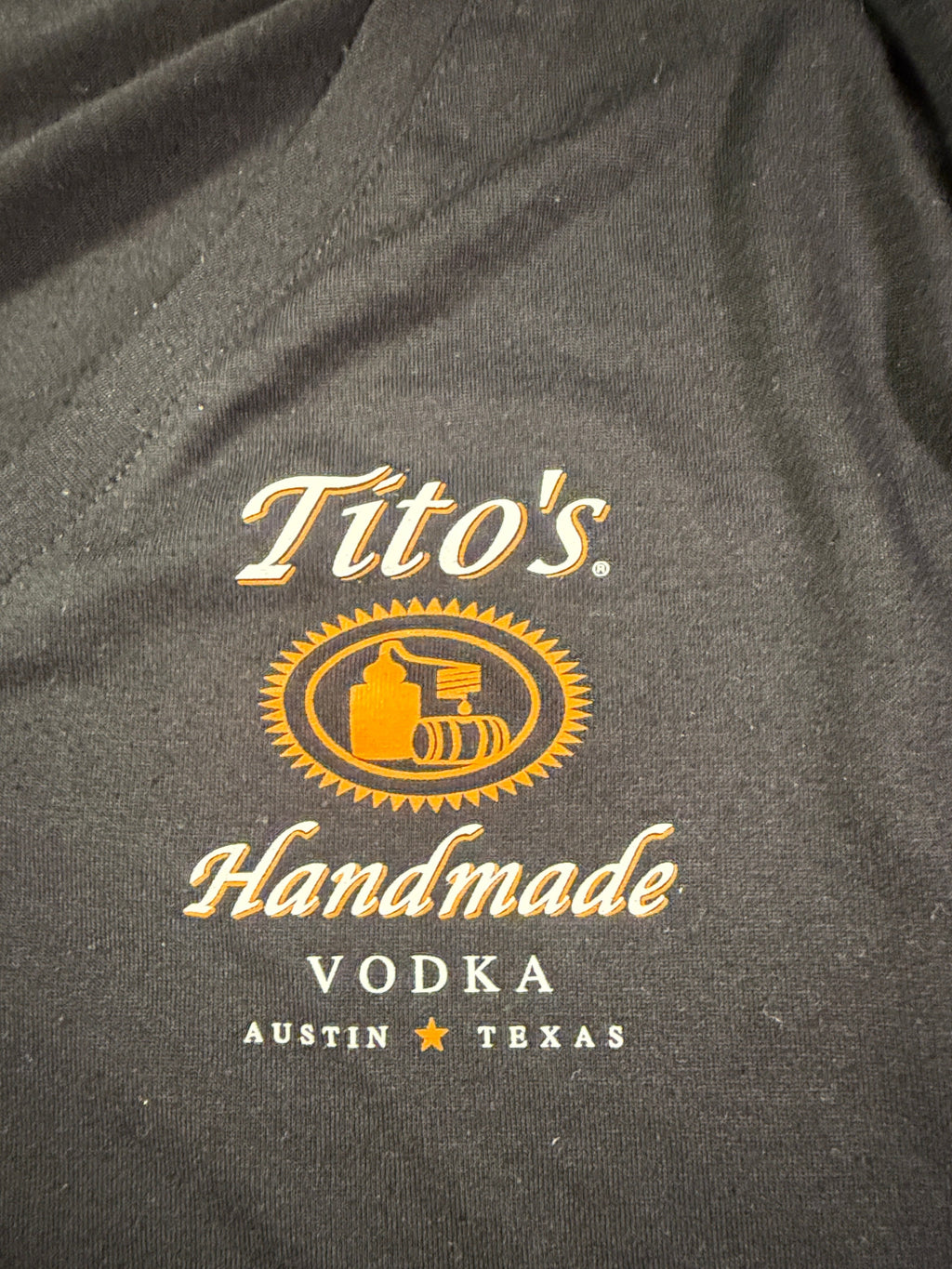 Tito's Handmade Vodka Graphic Tee – Women's V-Neck (Bella + Canvas)