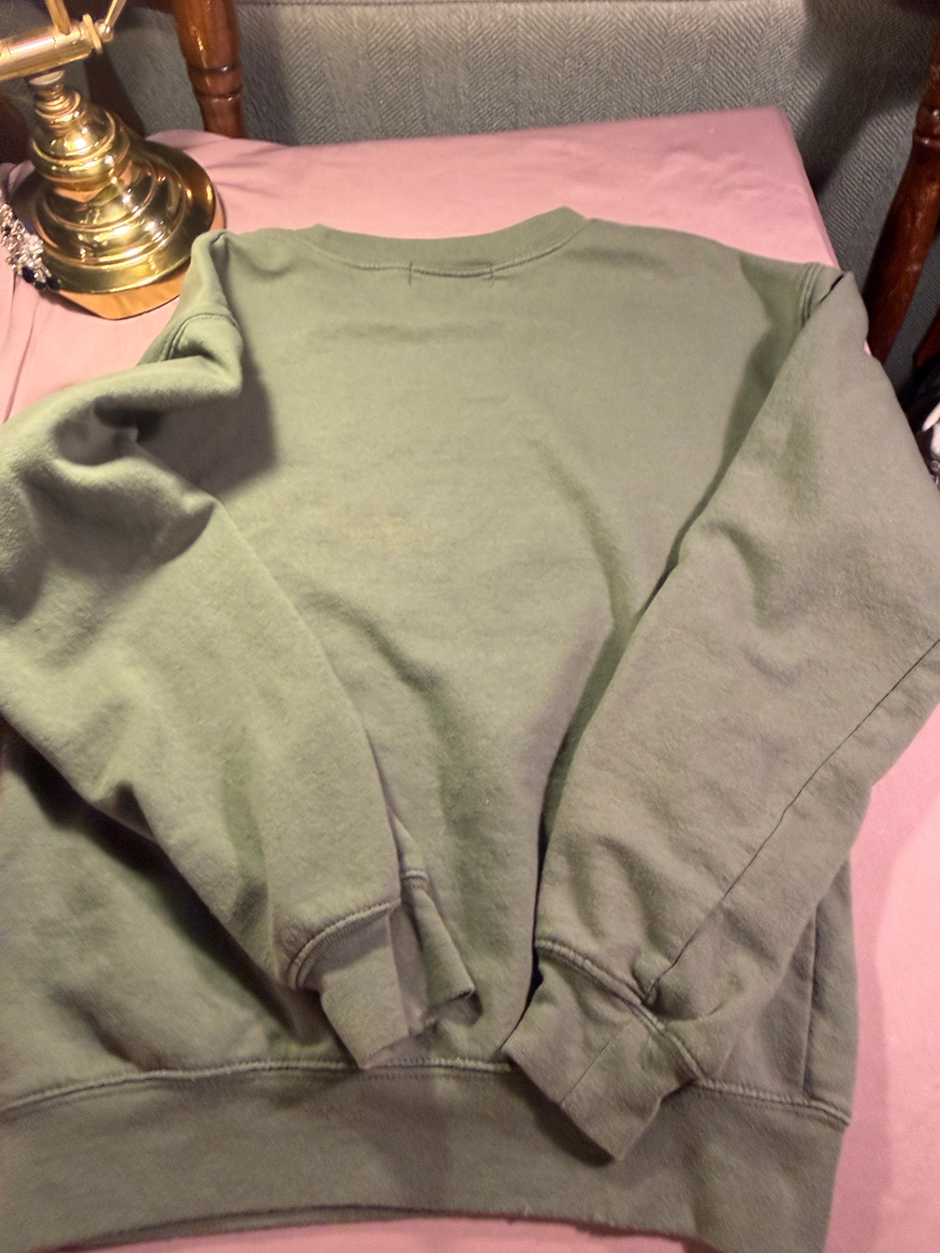 Wound Up Tiger & Roses Graphic Sweatshirt
