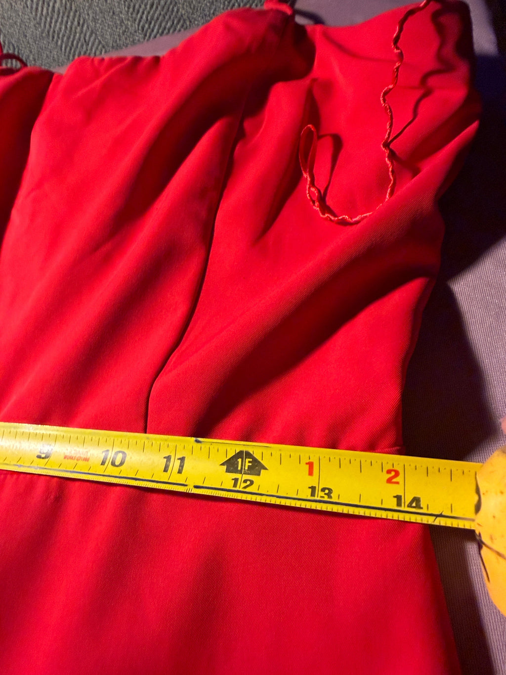 Endless Rose Red Spaghetti Strap Jumpsuit - Size S