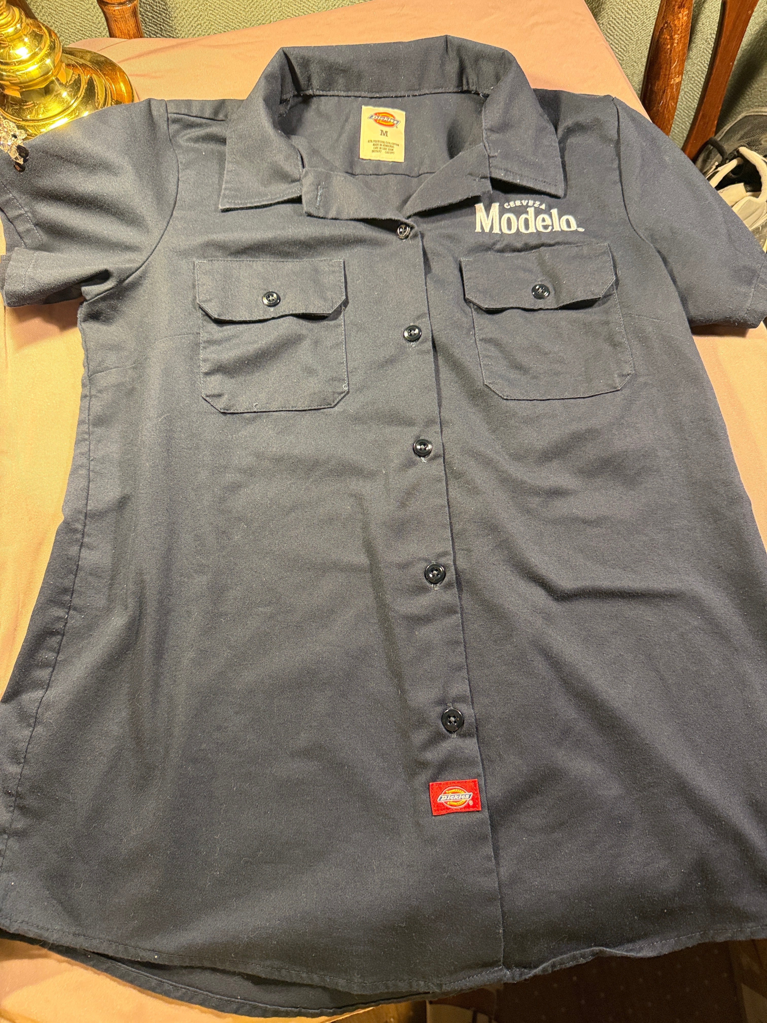 Dickies x Cerveza Modelo Button-Up Work Shirt - Size M