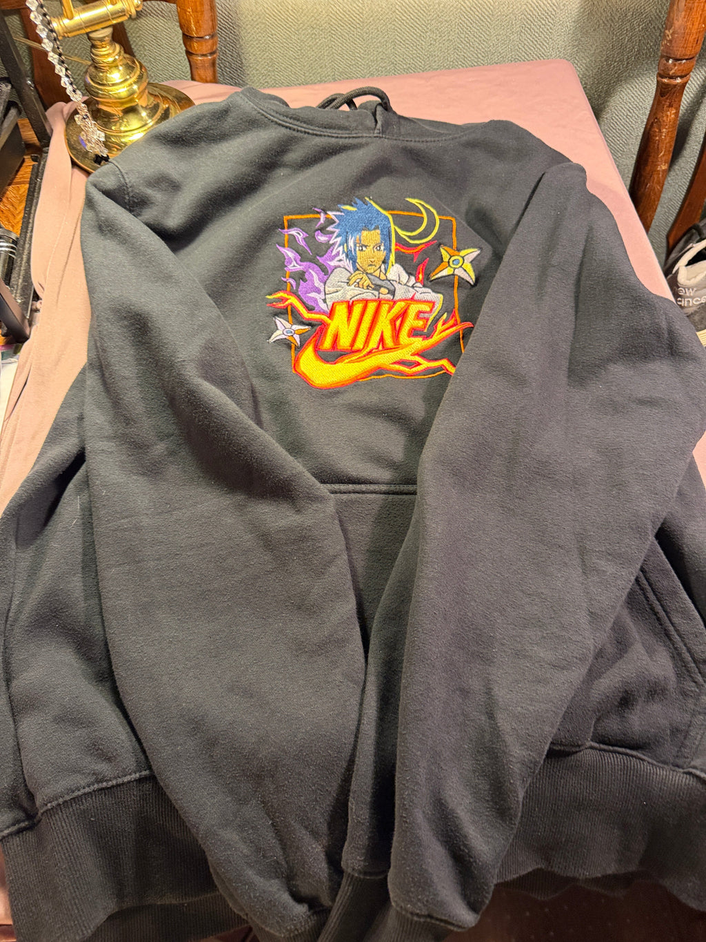 Naruto x Nike Anime Embroidered Hoodie