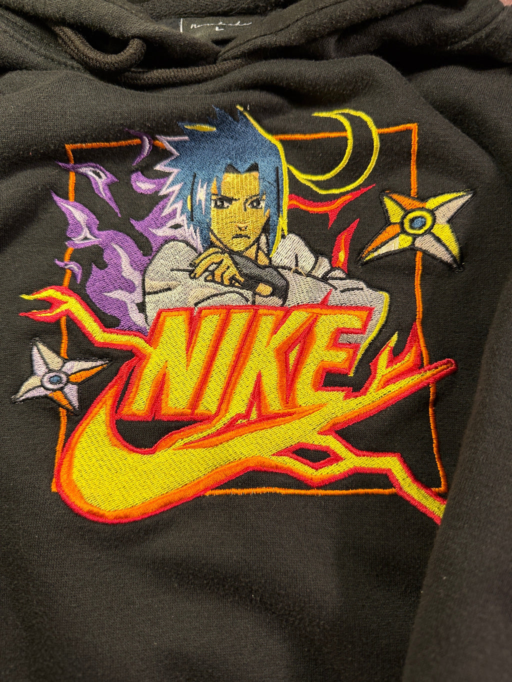 Naruto x Nike Anime Embroidered Hoodie