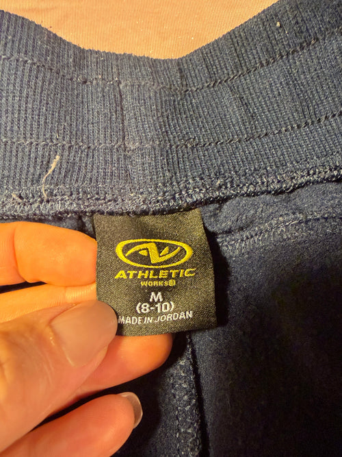 Athletic Works Navy Jogger Sweatpants – Women's M (8-10)