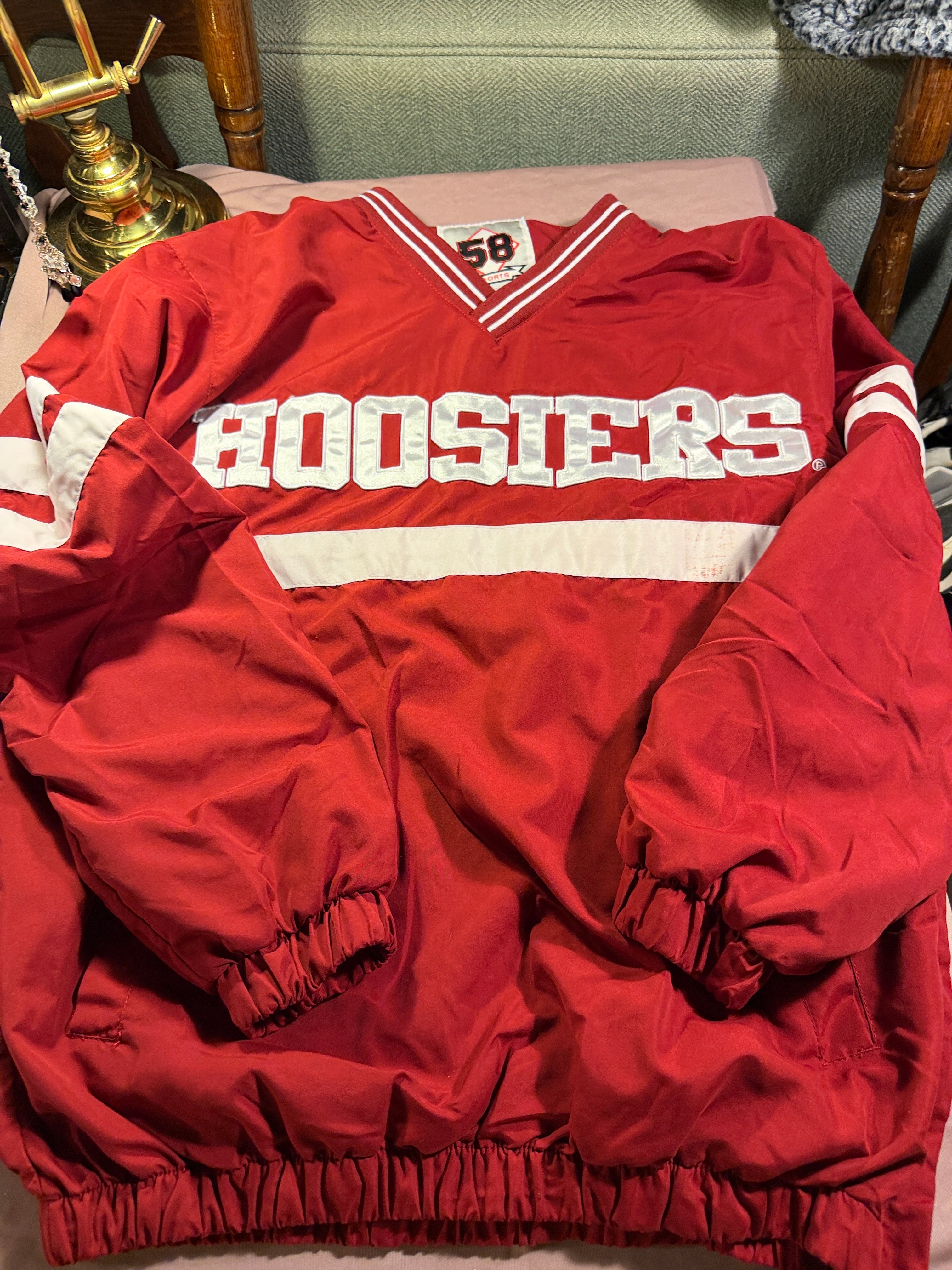 Indiana Hoosiers Vintage Pullover Windbreaker – 58 Sports (Size S/CH)