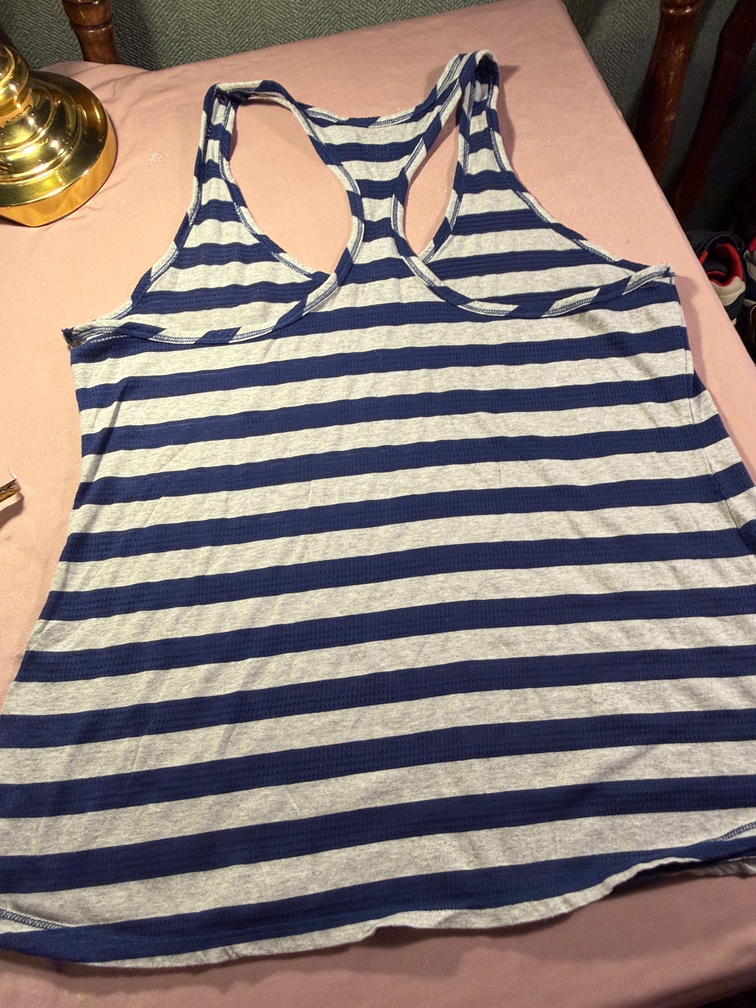 Victoria's Secret VSX Sexy Sport Striped Racerback Tank – Size M