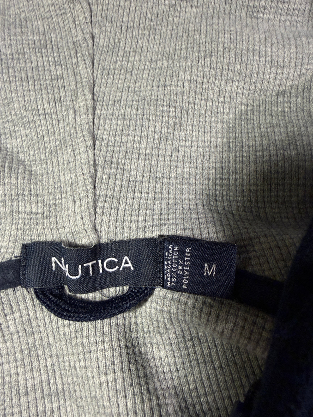 Nautica Men's Navy Full-Zip Hoodie – Size M