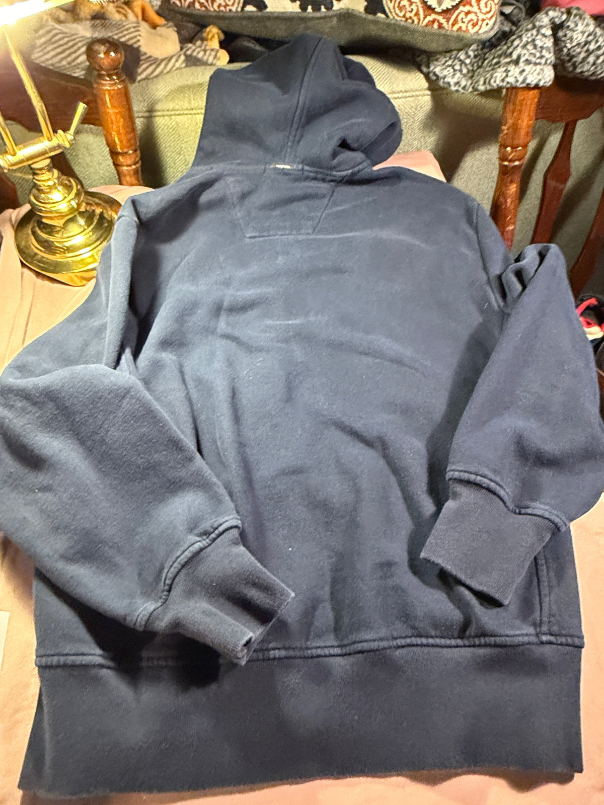 Nautica Men's Navy Full-Zip Hoodie – Size M
