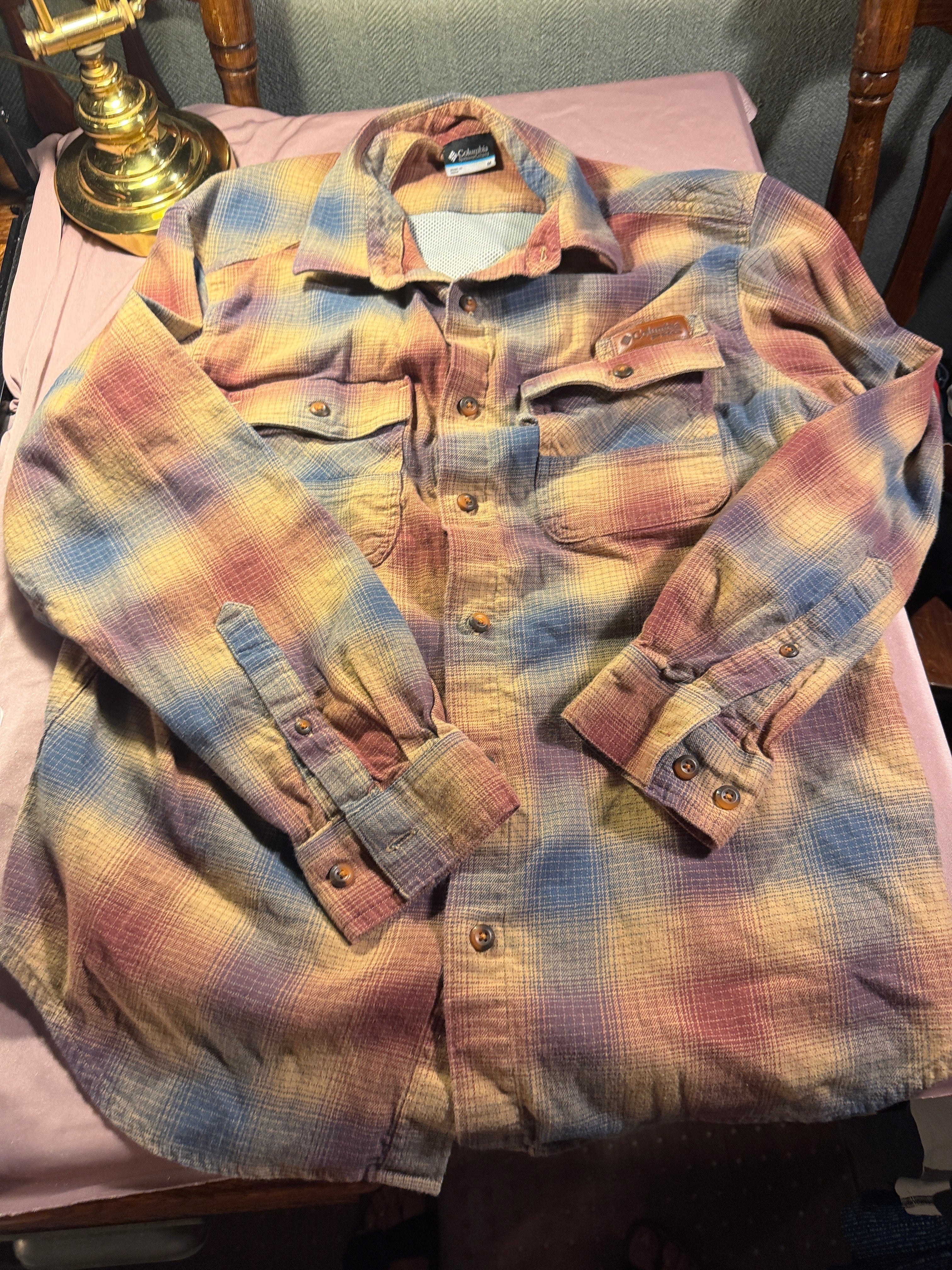 Columbia PHG Men's Plaid Flannel Shirt – Size M