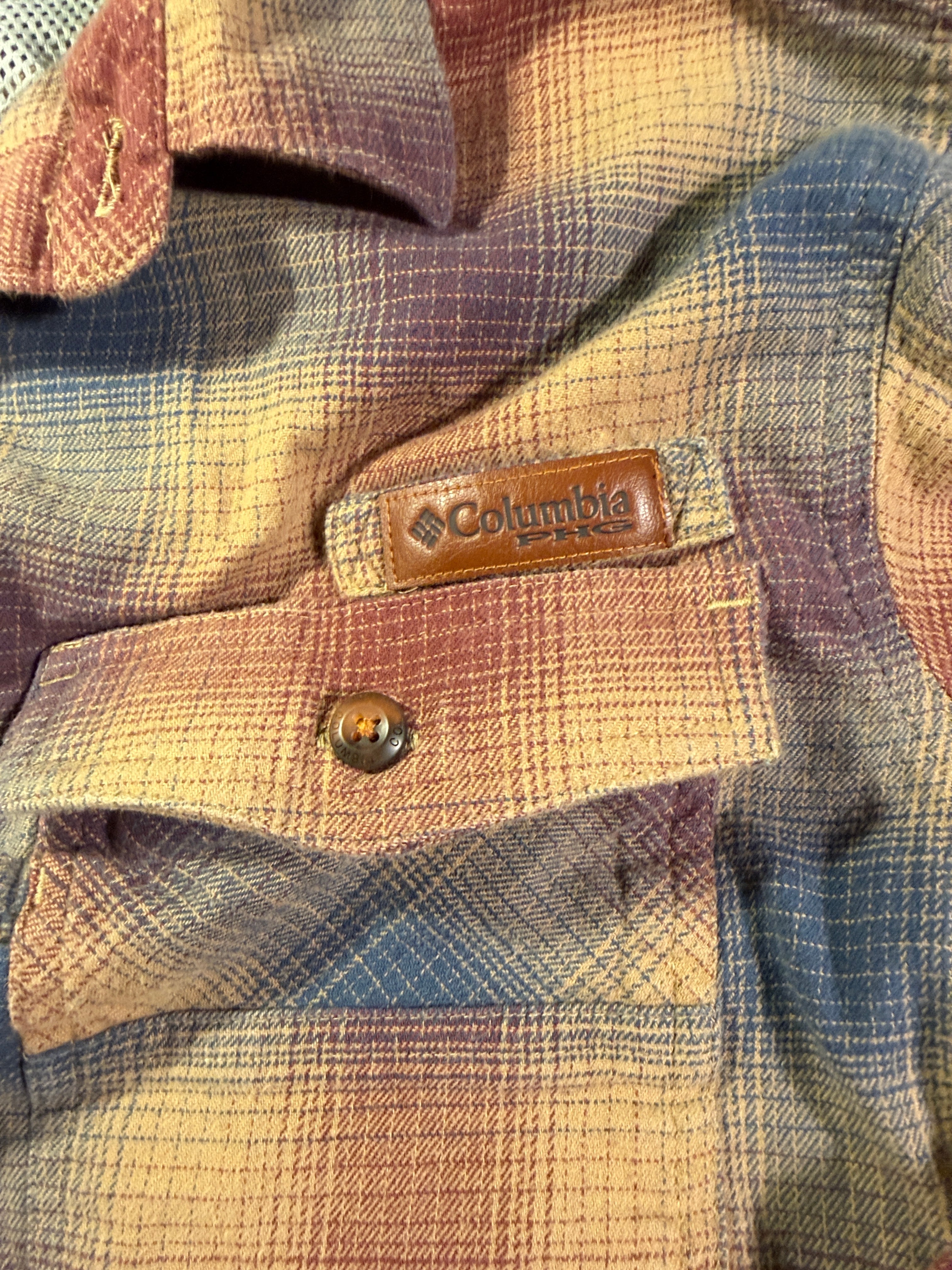 Columbia PHG Men's Plaid Flannel Shirt – Size M