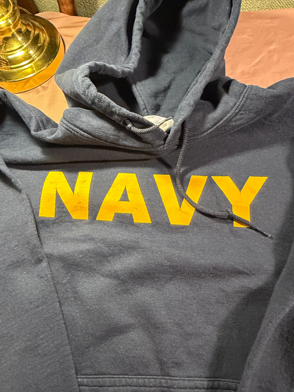 U.S. Navy Gildan Heavy Blend Pullover Hoodie – Size M