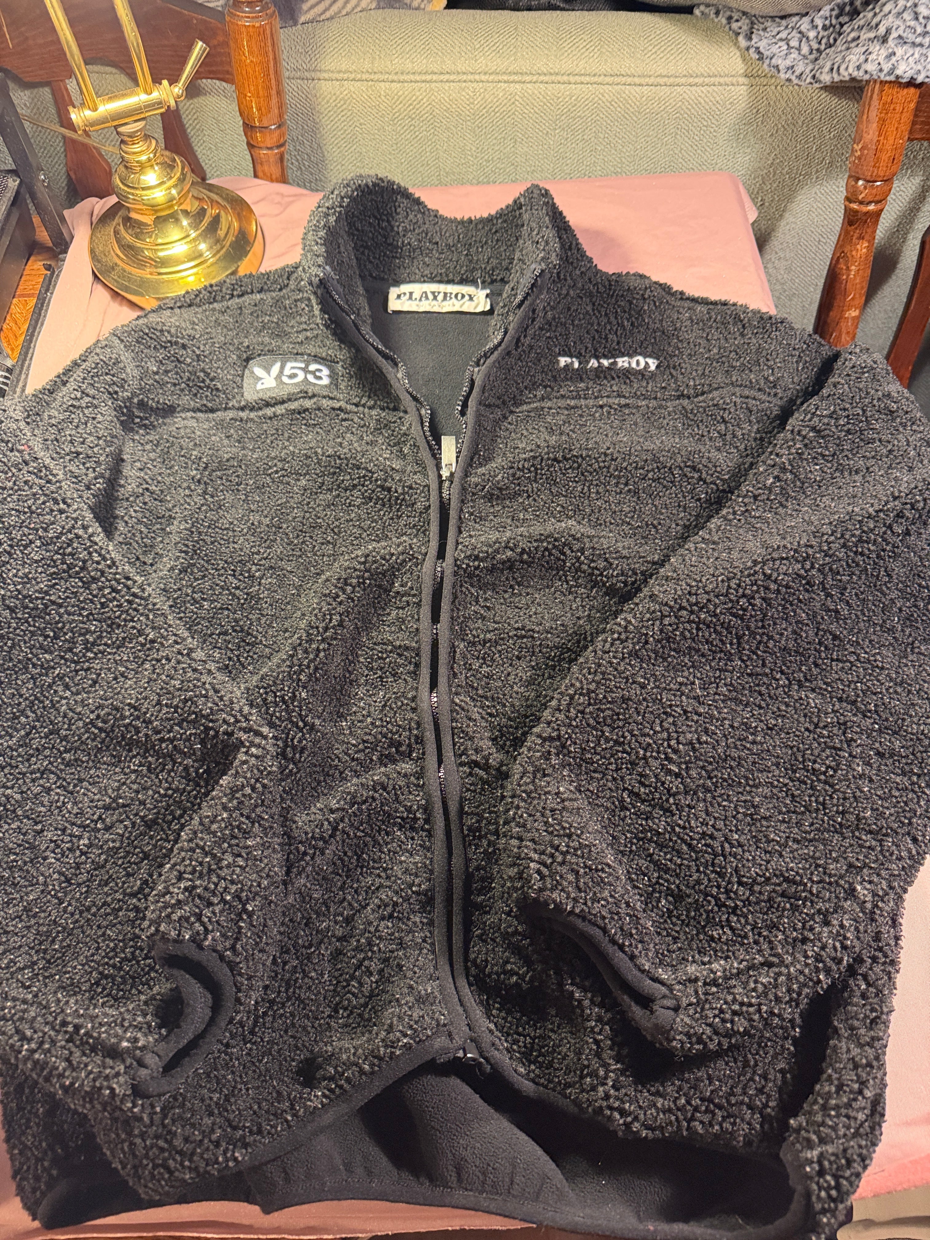 Playboy x PacSun Sherpa Full-Zip Jacket