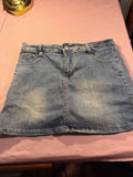 Light Wash Denim Skort – Size L