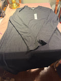 Prologue Long Sleeve T-Shirt Dress – Charcoal Gray