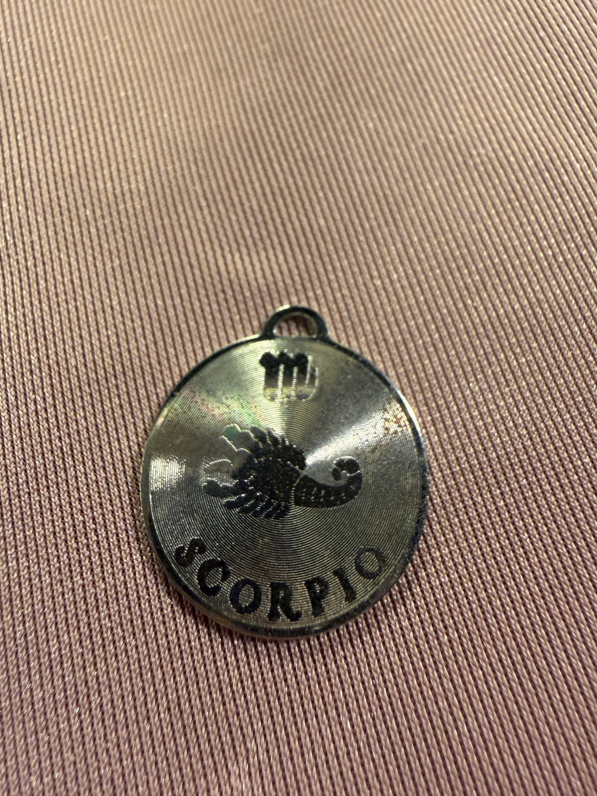 Scorpio Zodiac Charm Pendant