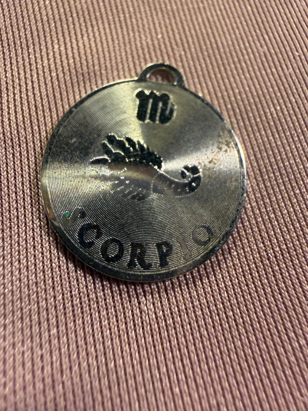 Scorpio Zodiac Charm Pendant