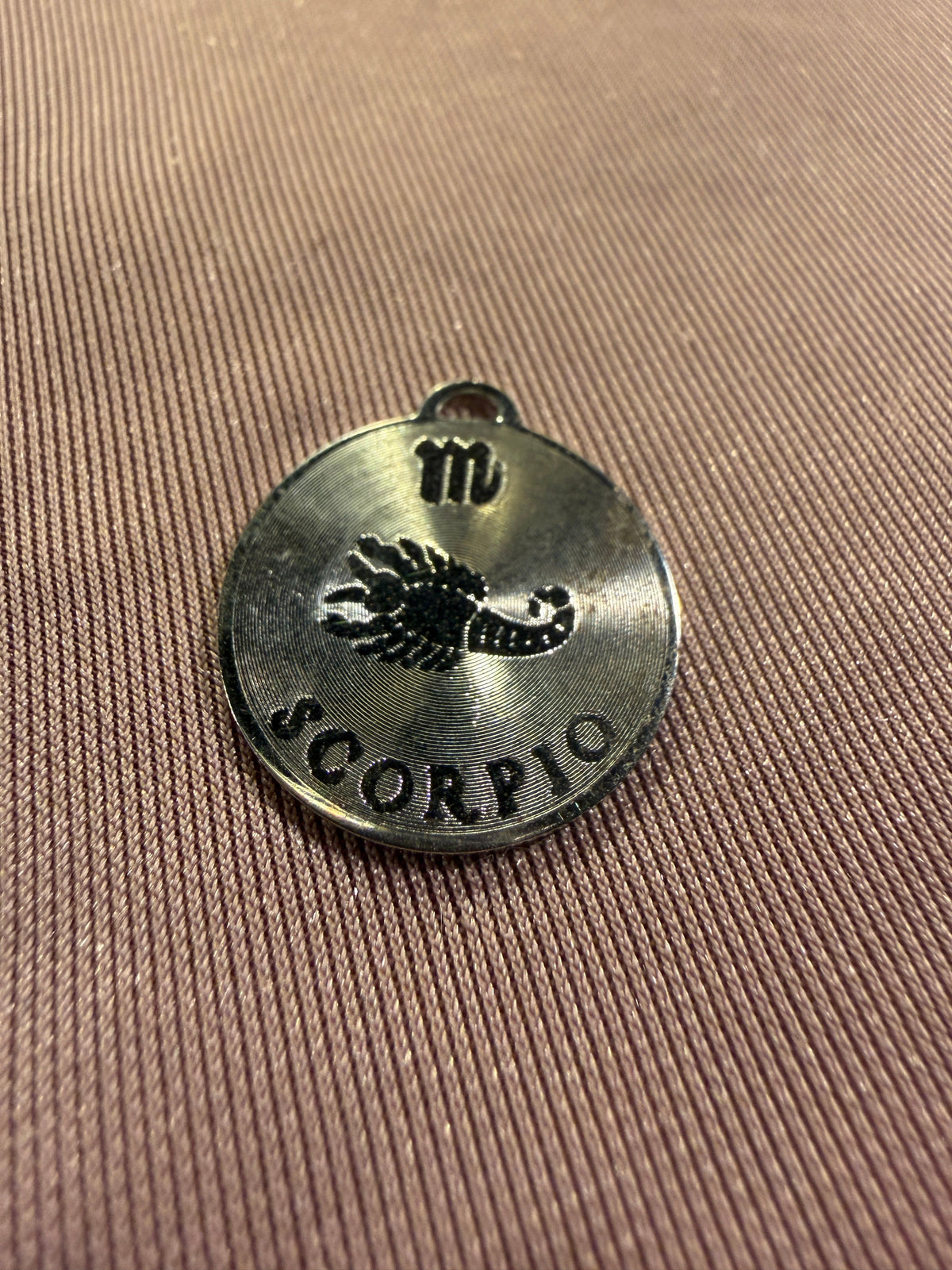 Scorpio Zodiac Charm Pendant
