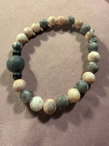 Natural Stone Beaded Stretch Bracelet