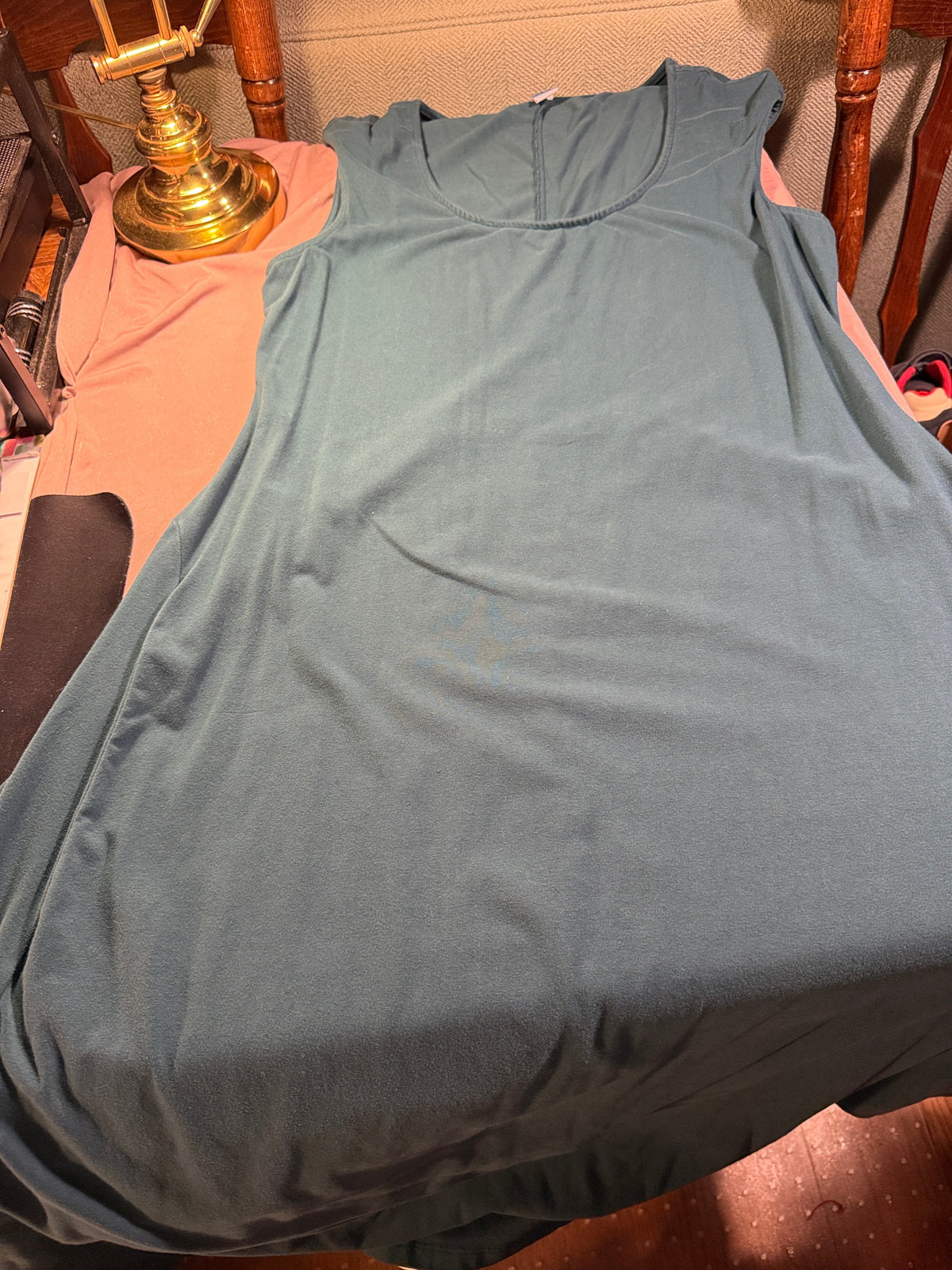 Old Navy Sleeveless Tank Dress – Teal – Size L