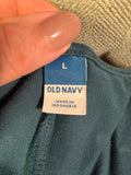 Old Navy Sleeveless Tank Dress – Teal – Size L