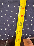 GAP Navy Blue Polka Dot Blouse – Size Medium