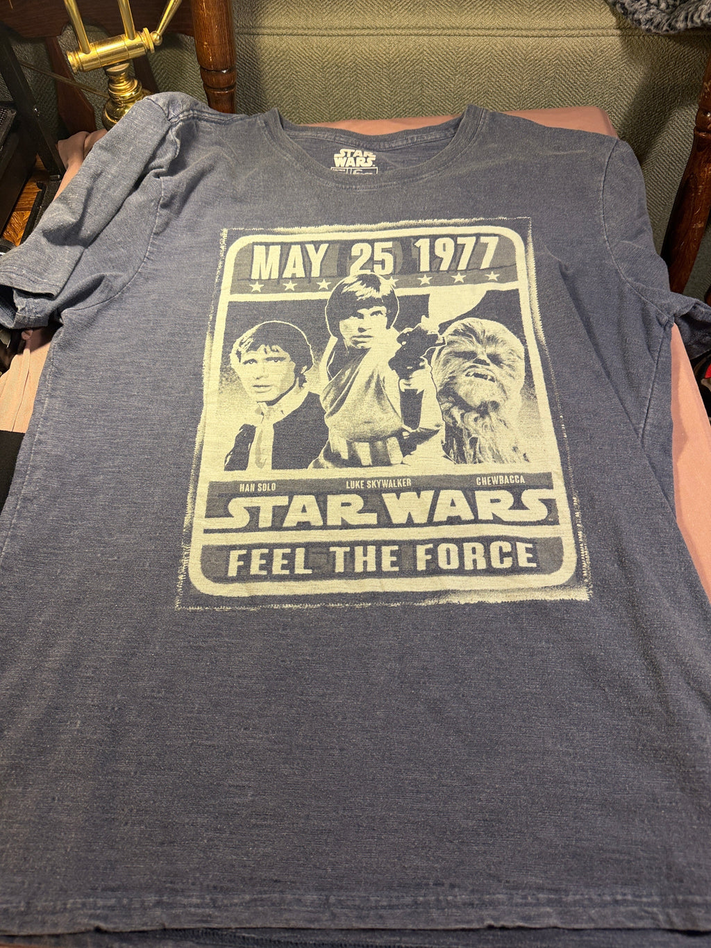 Star Wars "Feel the Force" Graphic Tee – Size L