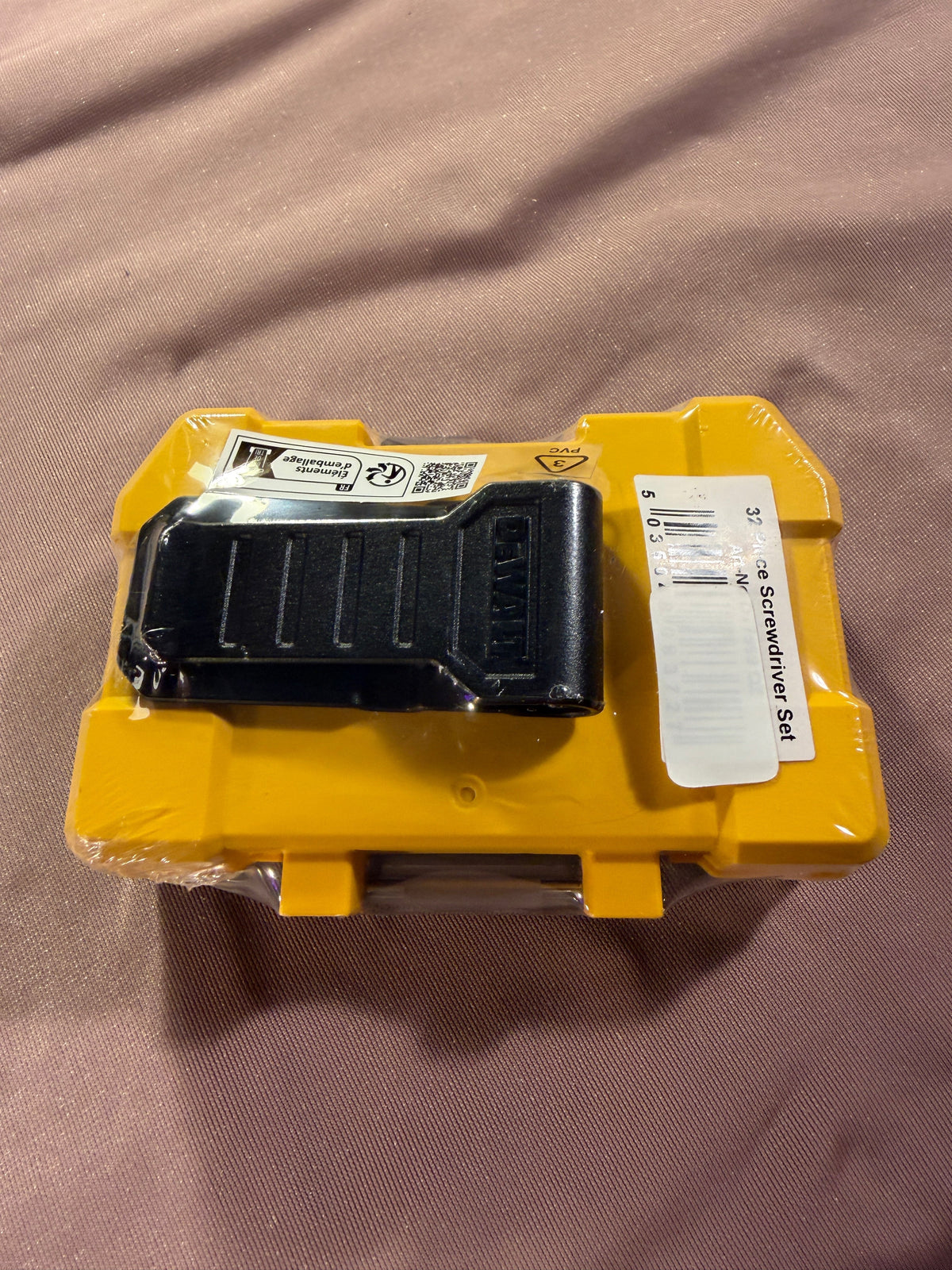DeWalt 32-Piece Screwdriver Bit Set with Case