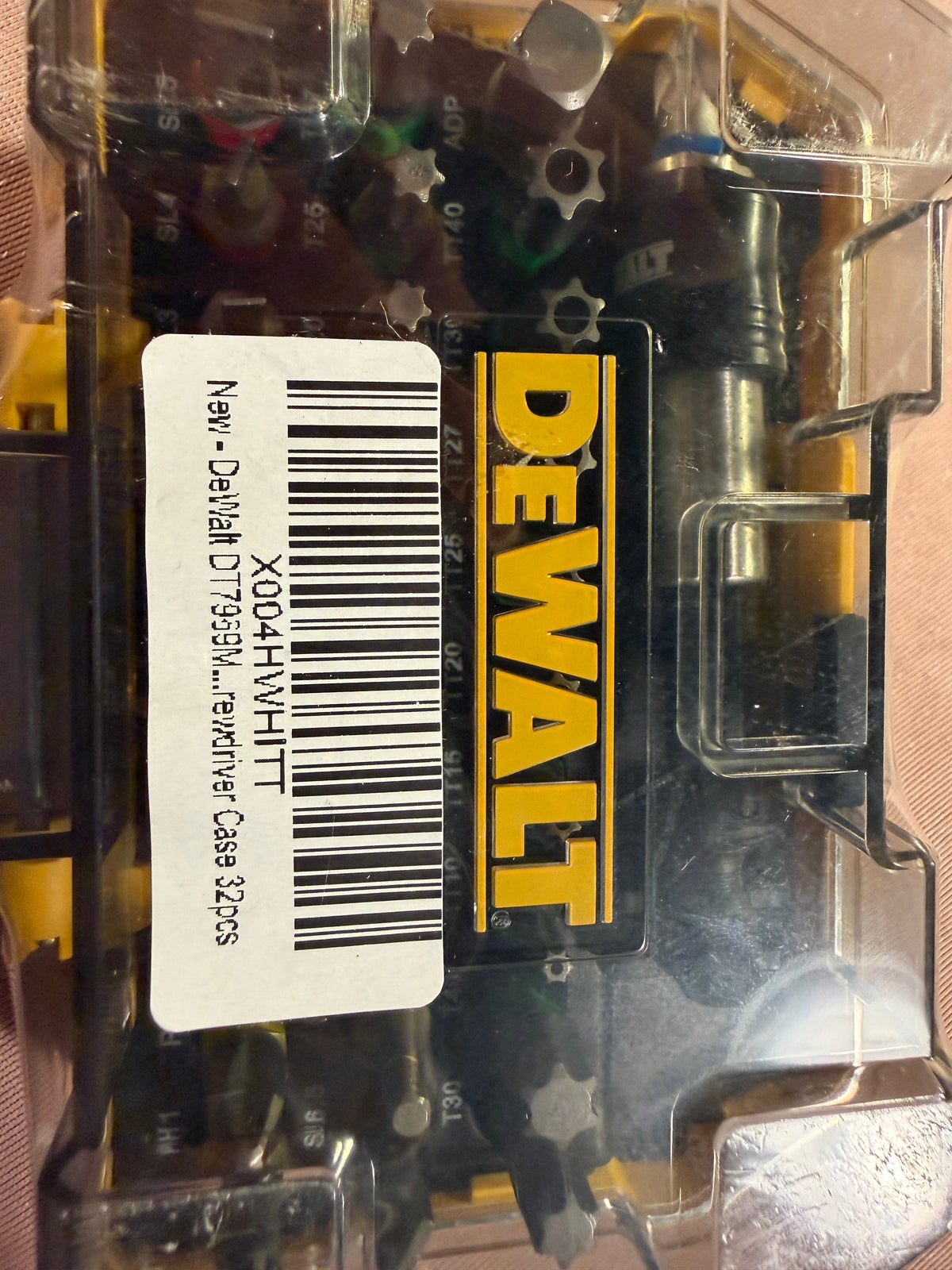 DeWalt 32-Piece Screwdriver Bit Set with Case