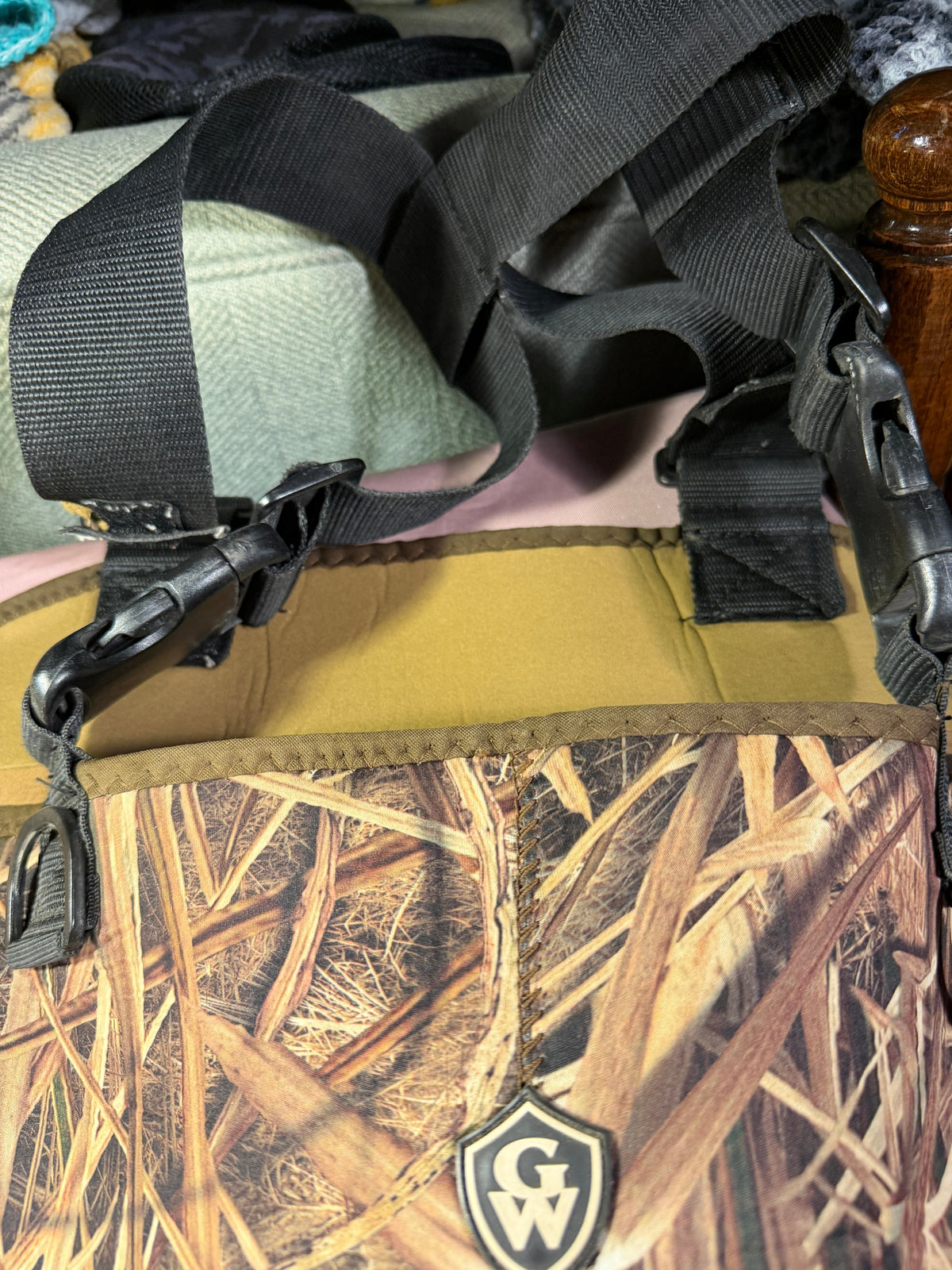 Game Winner Size 11 Neoprene Camo Waders