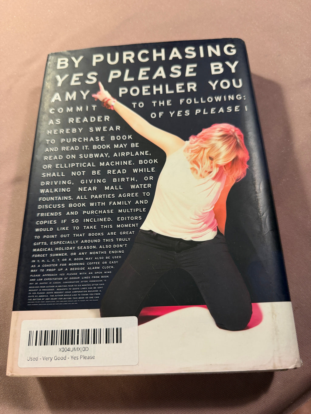 Yes Please by Amy Poehler – Hardcover Book