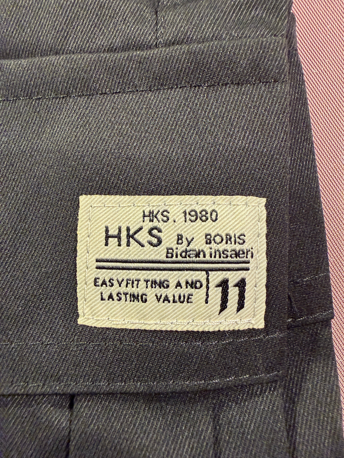 HKS by Boris Men’s Cargo Shorts – Charcoal Gray, Size XL