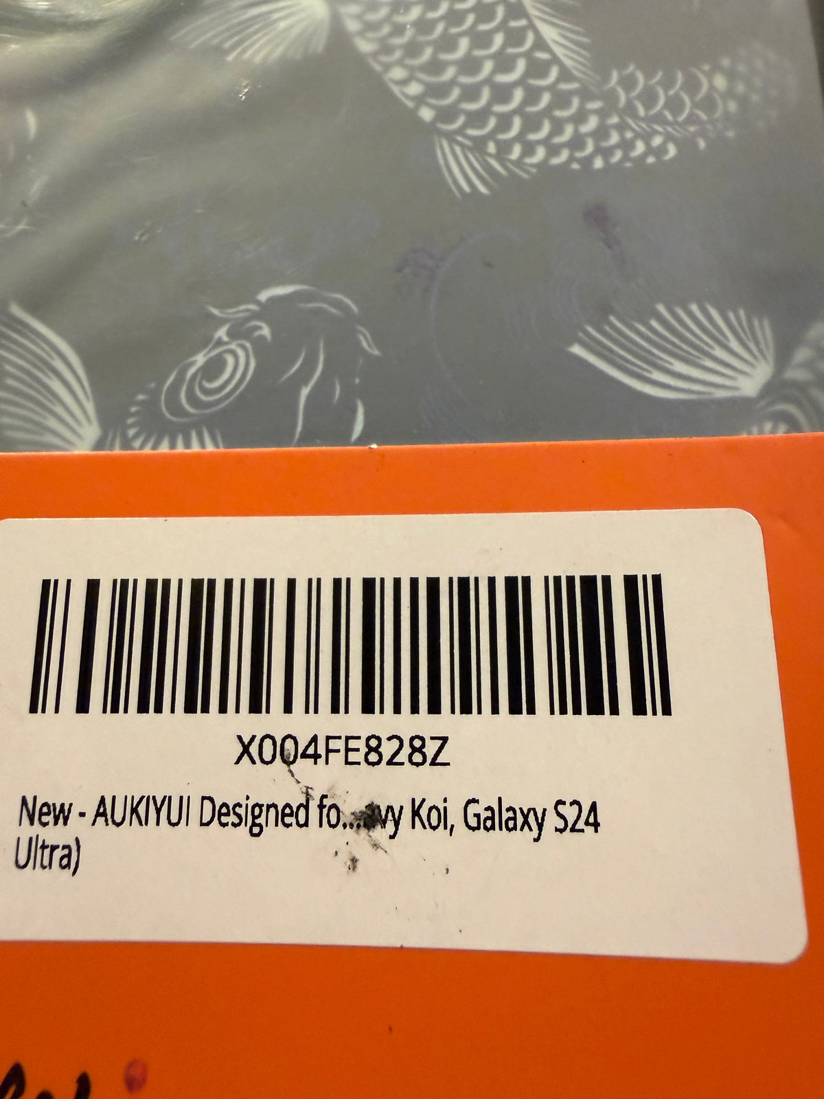 Aukiyui Galaxy S24 Ultra Phone Case – Artistic Koi Fish Design | New in Box