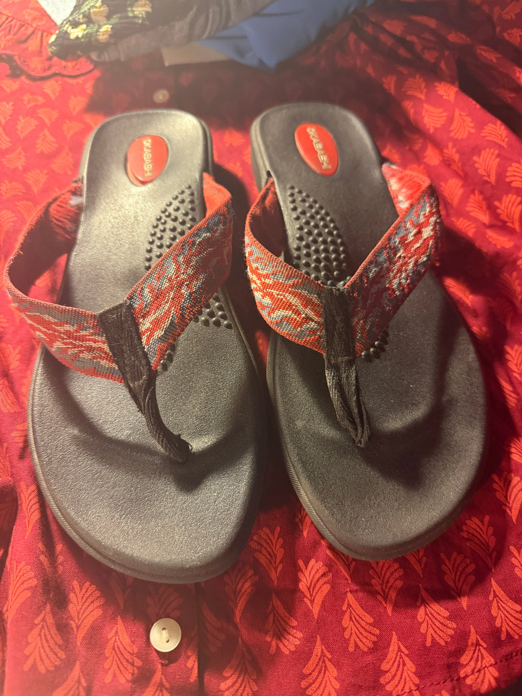 Okabashi Women's Flip Flop Sandals – Size M