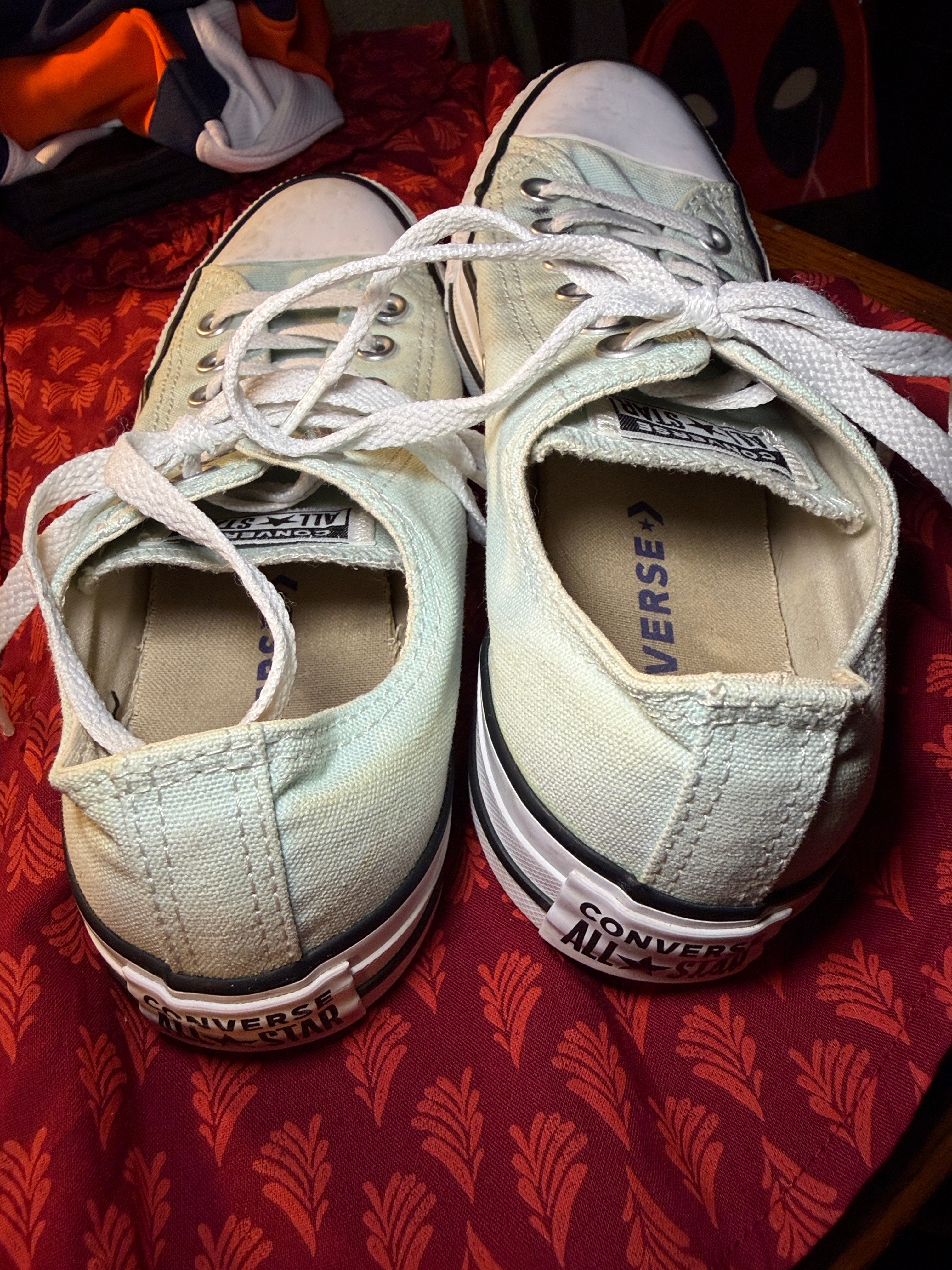 Converse Chuck Taylor All Star Platform Low Top Sneakers – Mint Blue Women’s sz 8