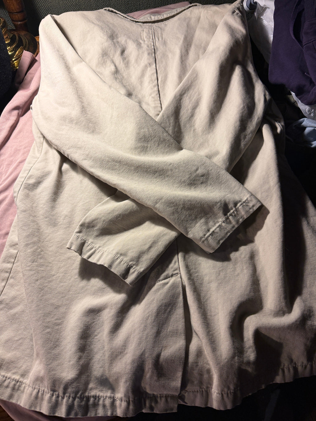 Curve Appeal Linen Blazer Jacket – Size L