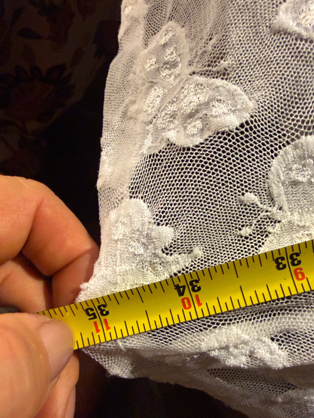Breakin' Loose White Floral Lace Overlay Dress – Size 5/6