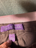 Gloria Vanderbilt Taupe Brown Straight Leg Jeans – Size 8