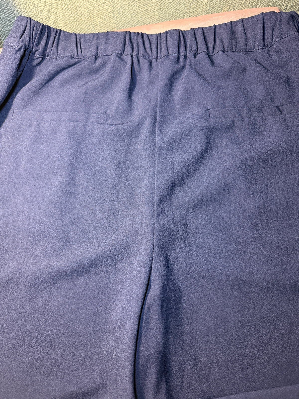 Skies are Blue Elastic Waist Tapered-Leg Pants