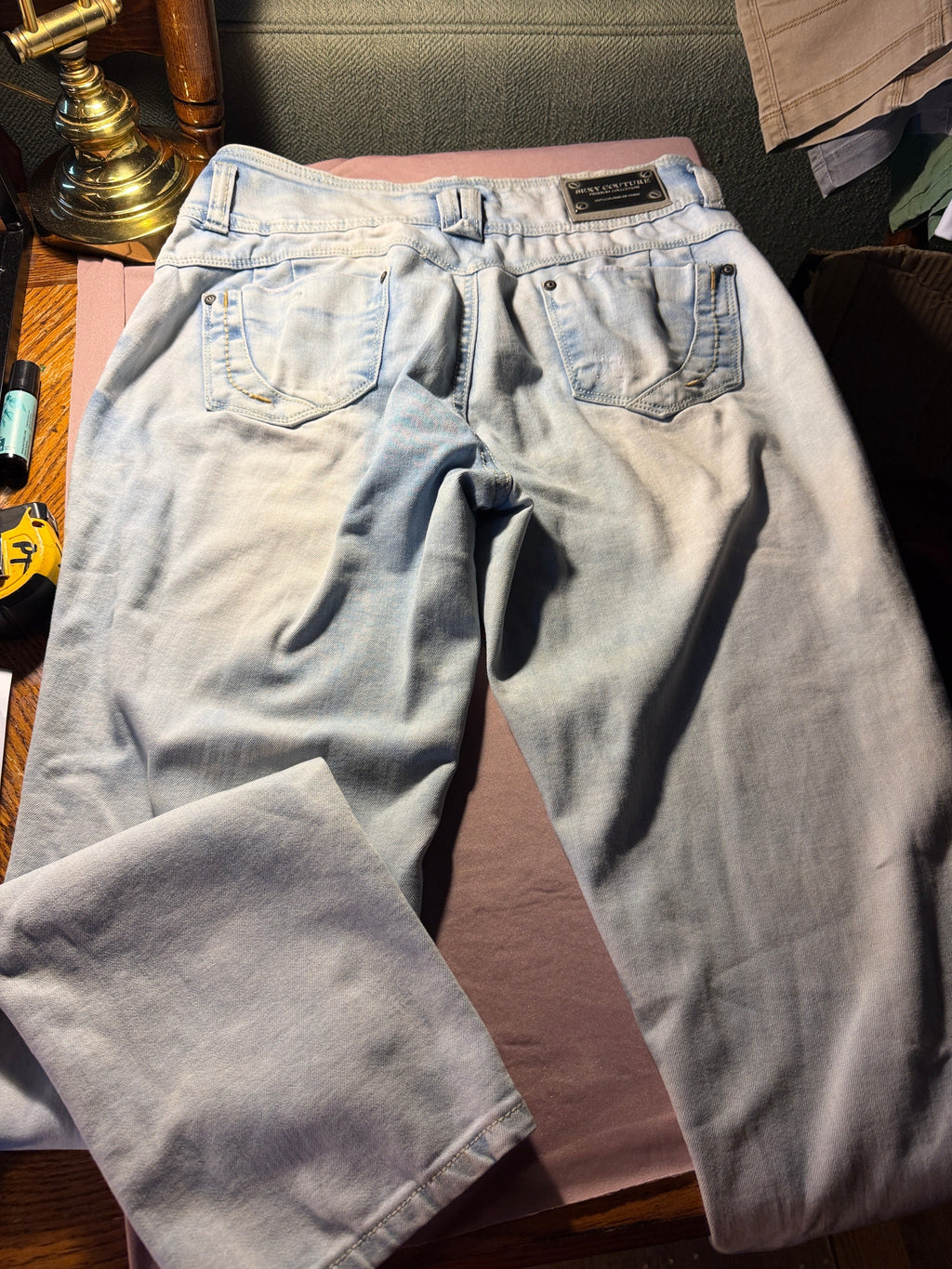 Vintage-Sexy Couture Premium Light Wash Jeans