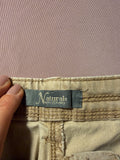 Naturals Reflections High-Rise Khaki Shorts – Size 8