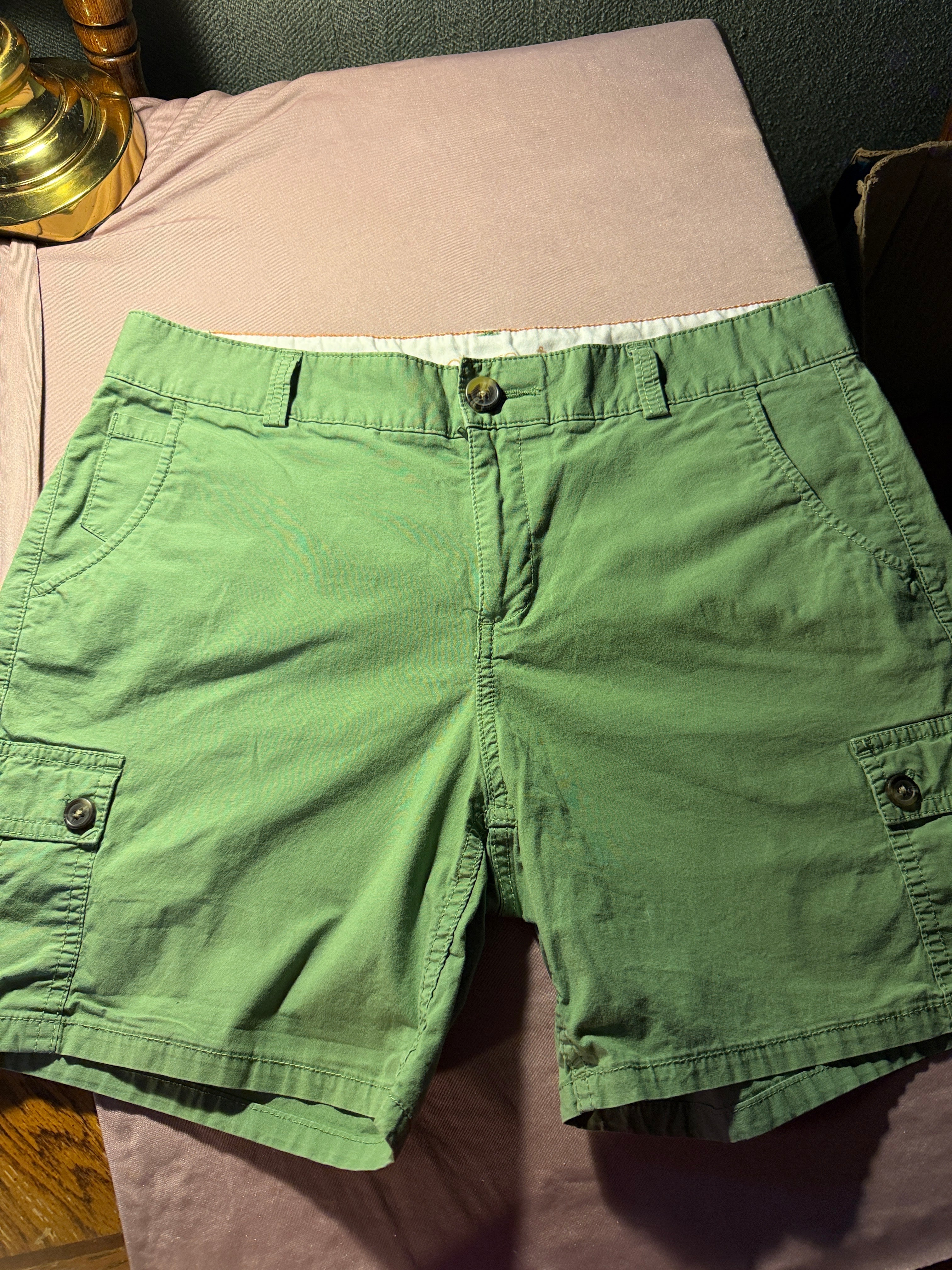 Dockers Sage Green Cargo Shorts – Women's Size 10