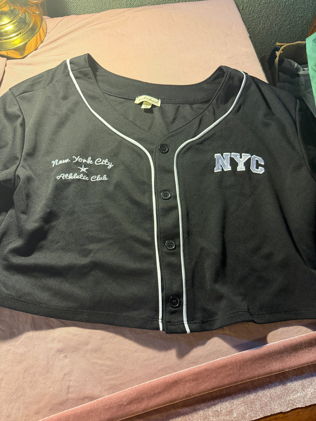 NYC Athletic Club Baseball Jersey