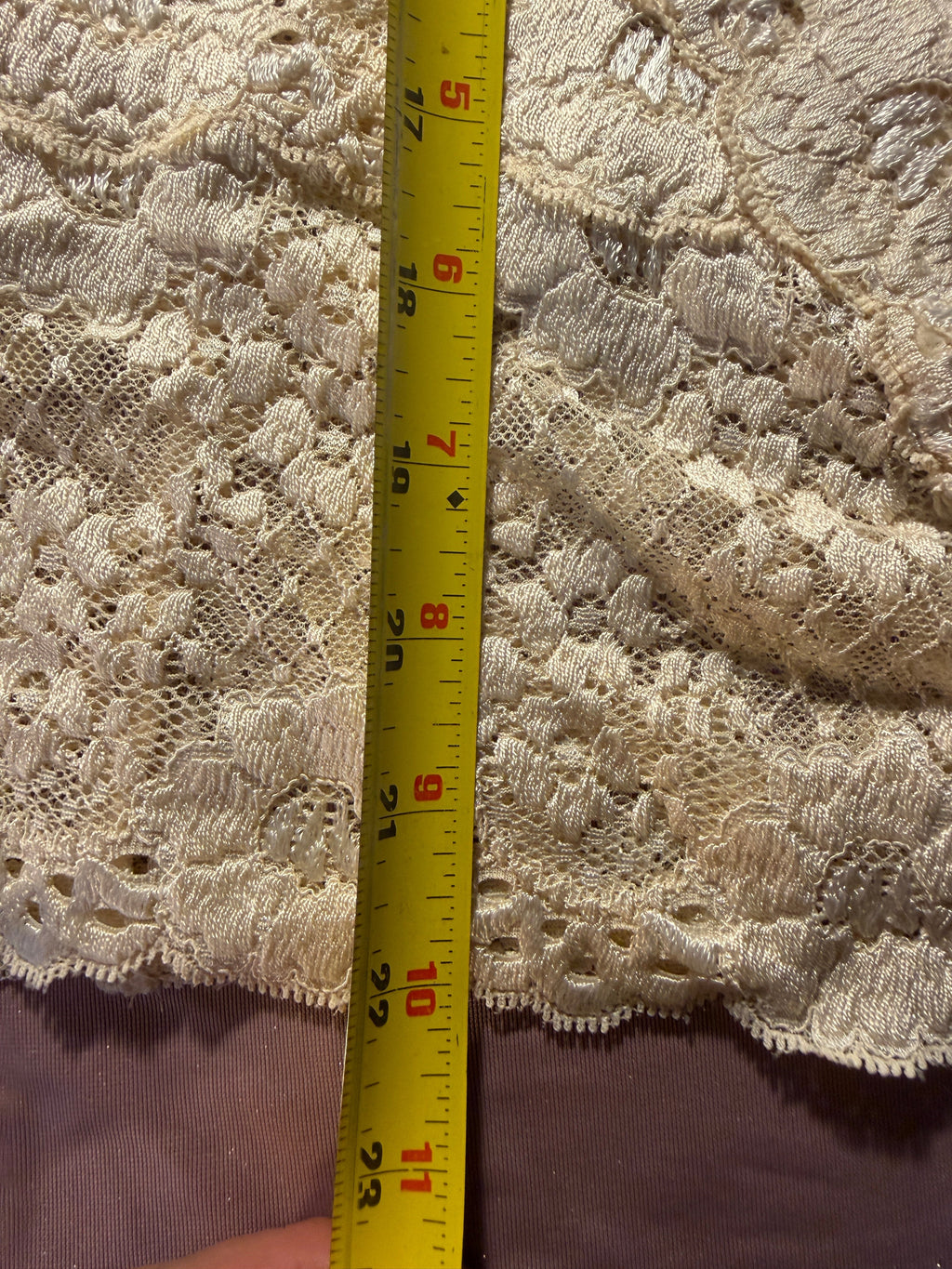 Banana Republic Ivory Lace Mini Dress