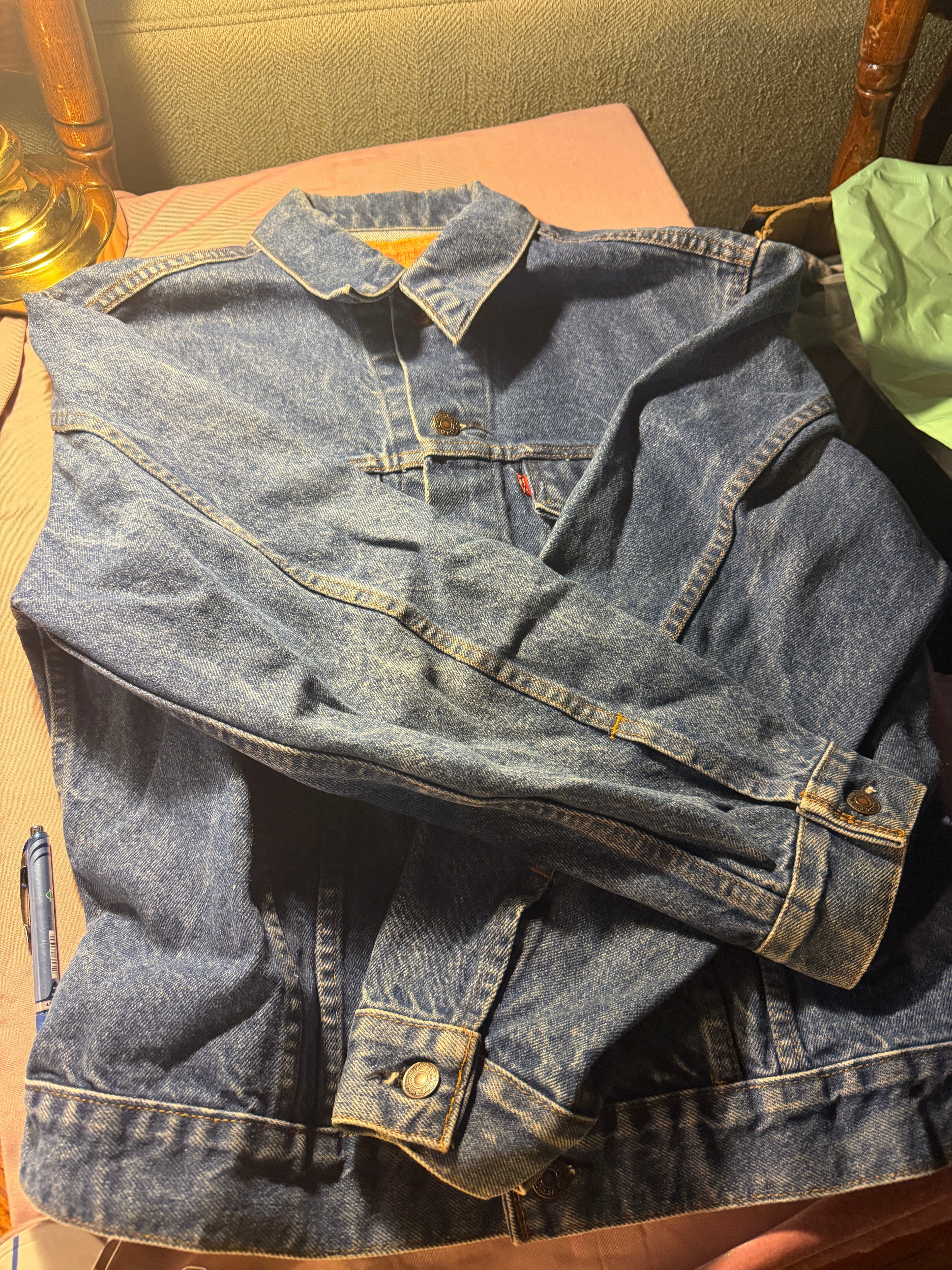 Vintage Levi Strauss & Co. Denim Jacket – Size 42