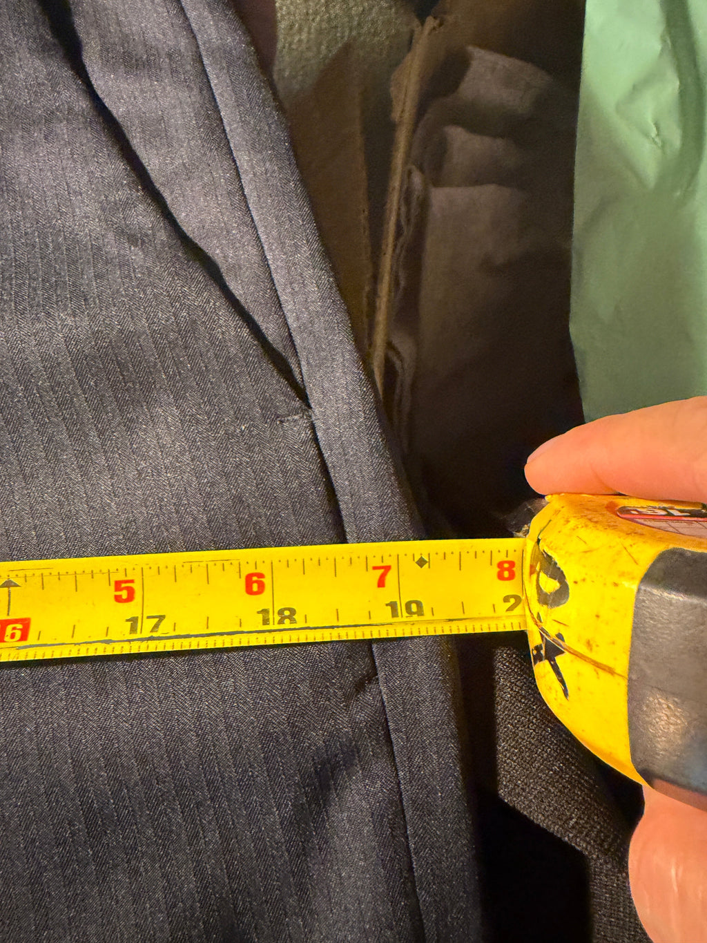 Van Heusen Charcoal Gray Dress Trousers – Size 30x32