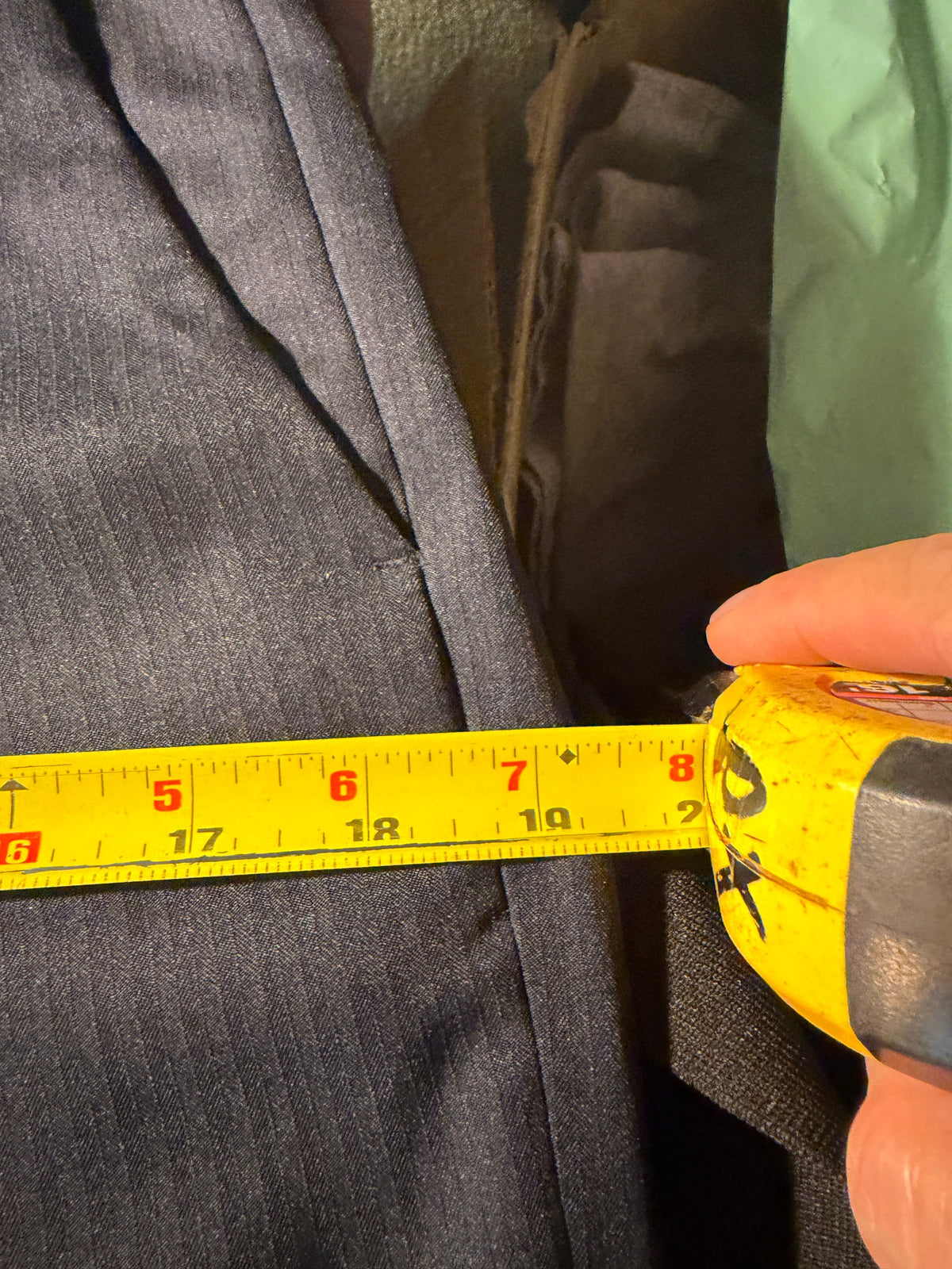 Van Heusen Charcoal Gray Dress Trousers – Size 30x32