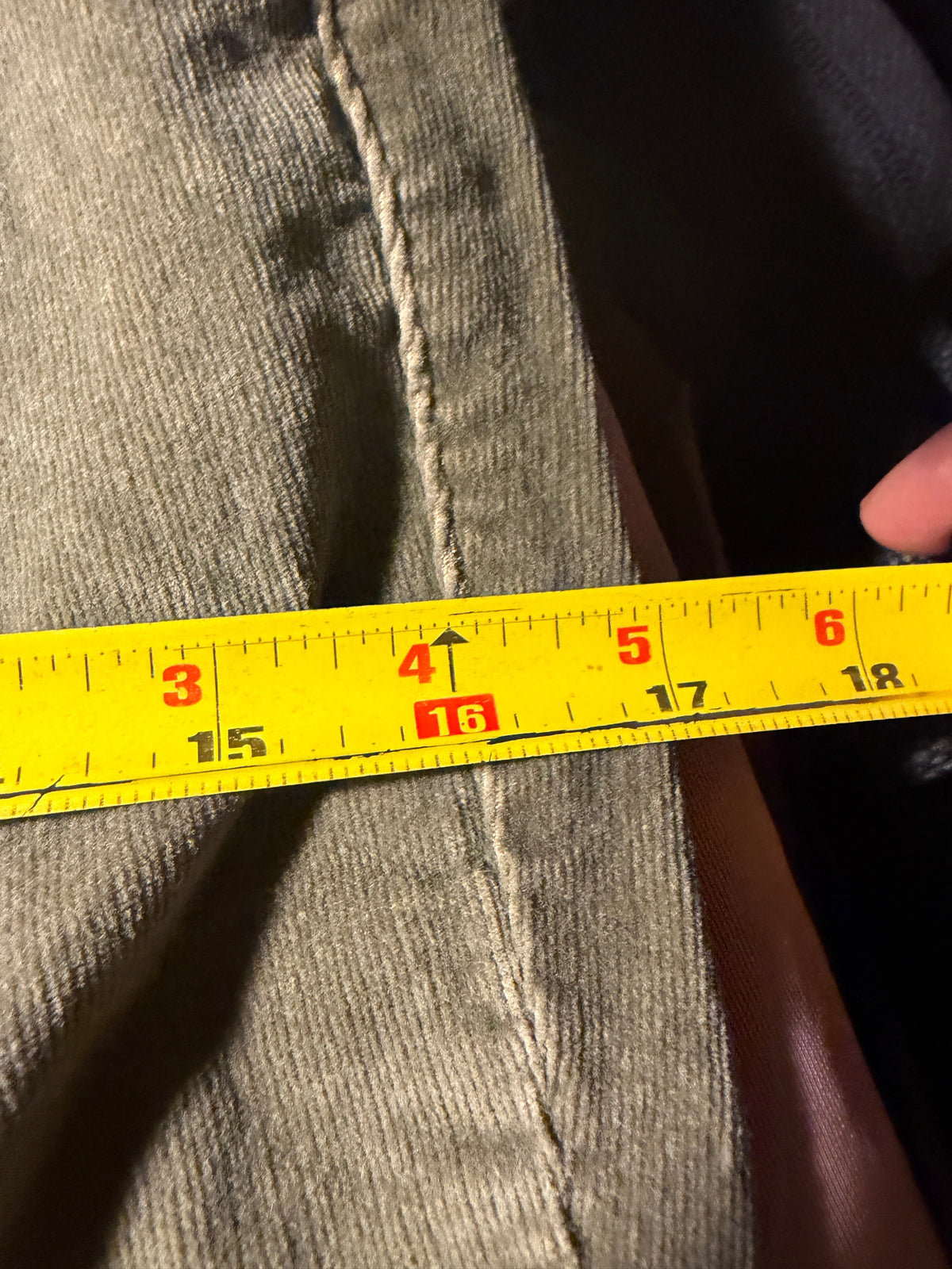 Light Gray Corduroy Pants