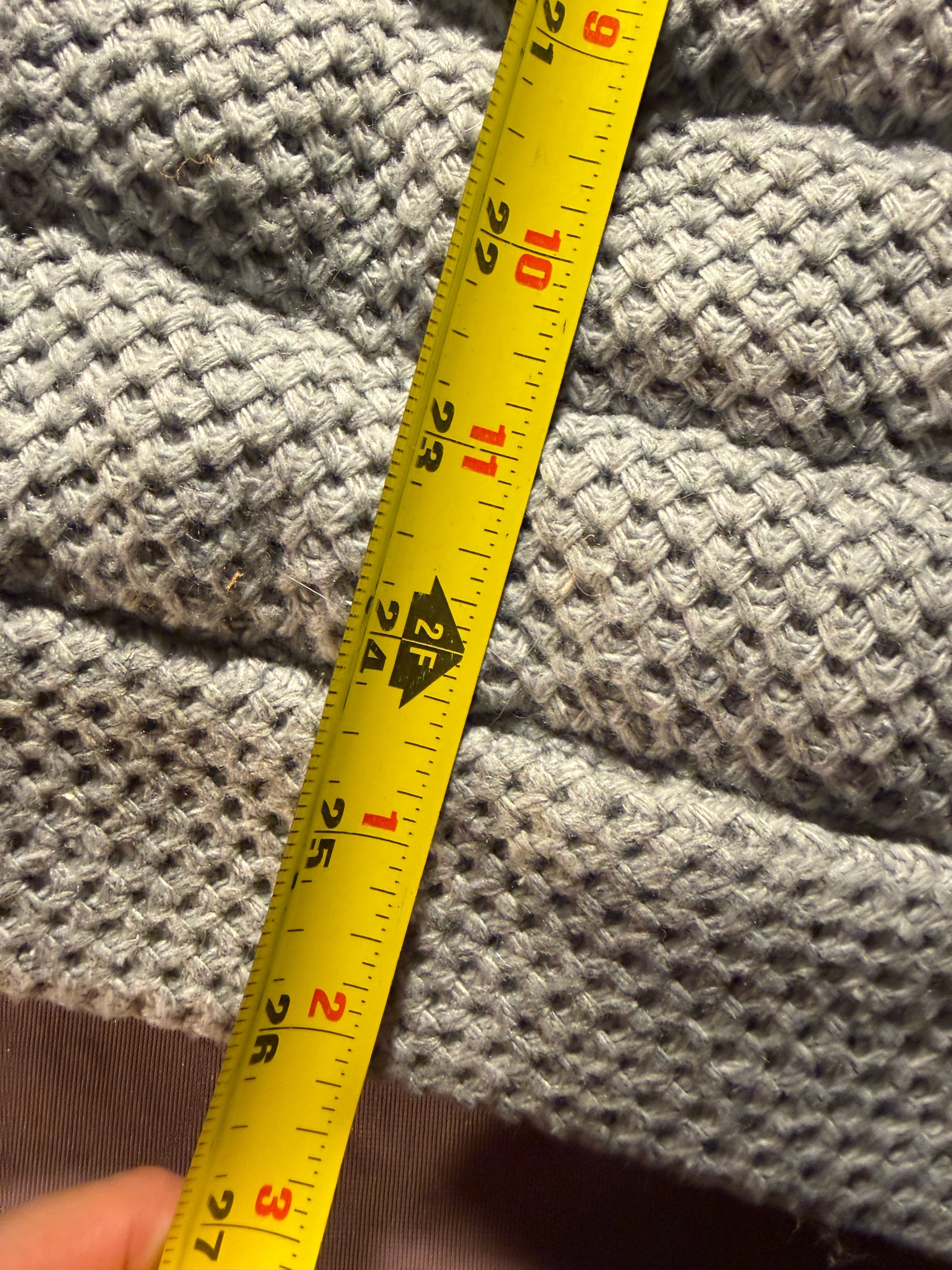 Symphony by A.F. Gray Chunky Knit Snap Vest – Size XL