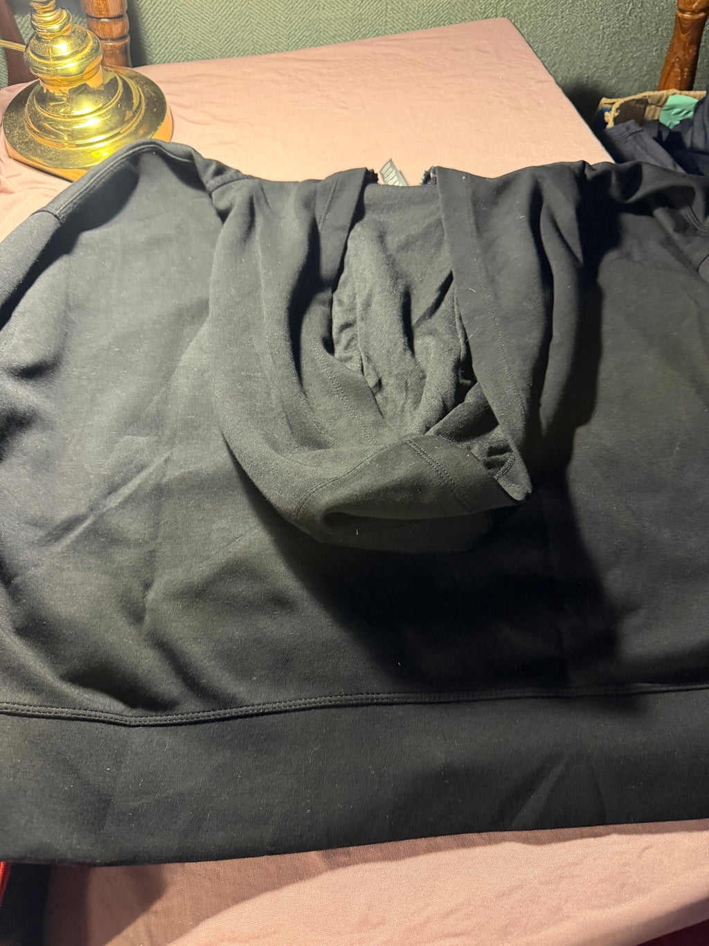 DKNY Sport Full-Zip Hoodie – Black (XL)
