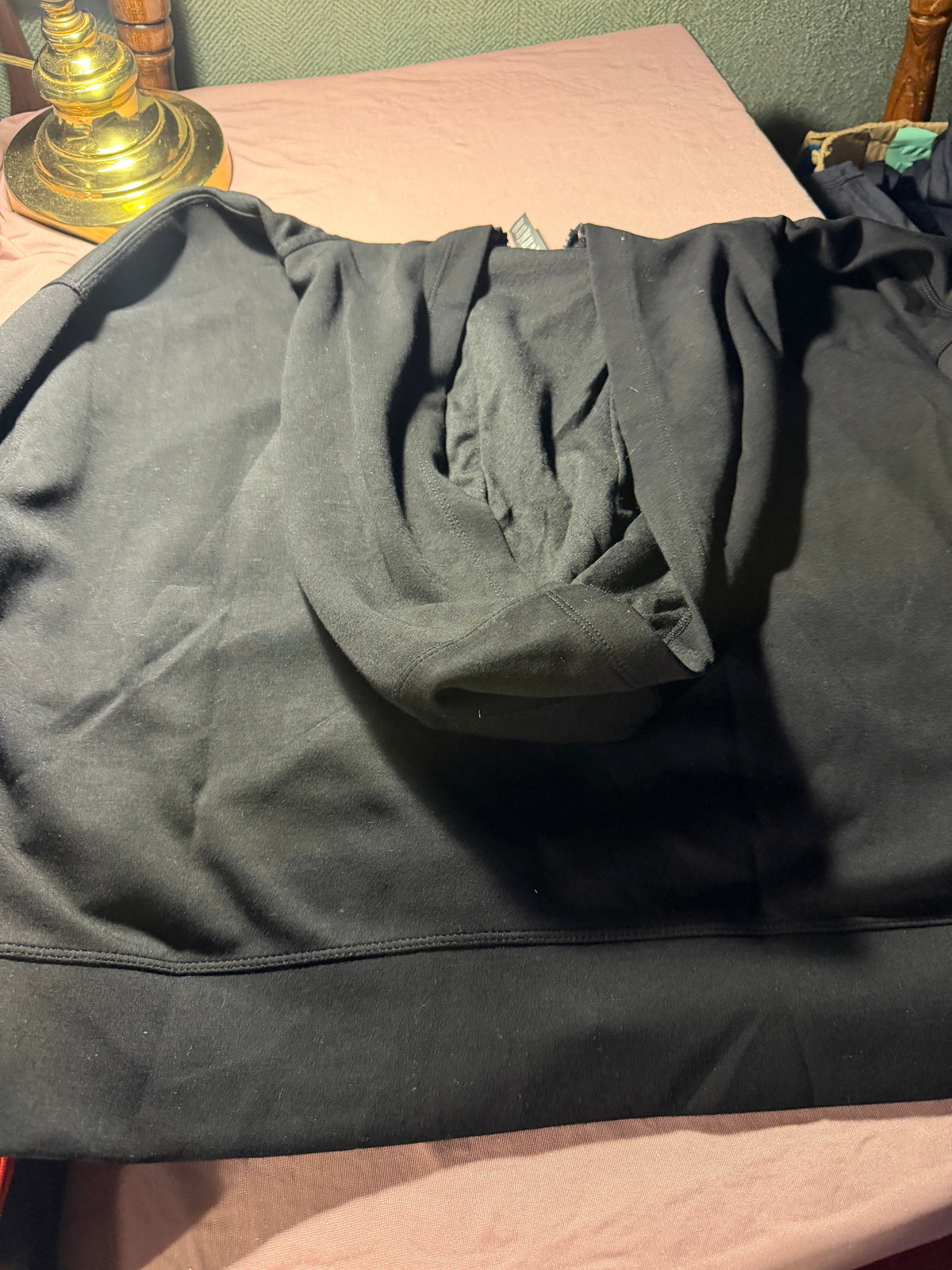 DKNY Sport Full-Zip Hoodie – Black (XL)