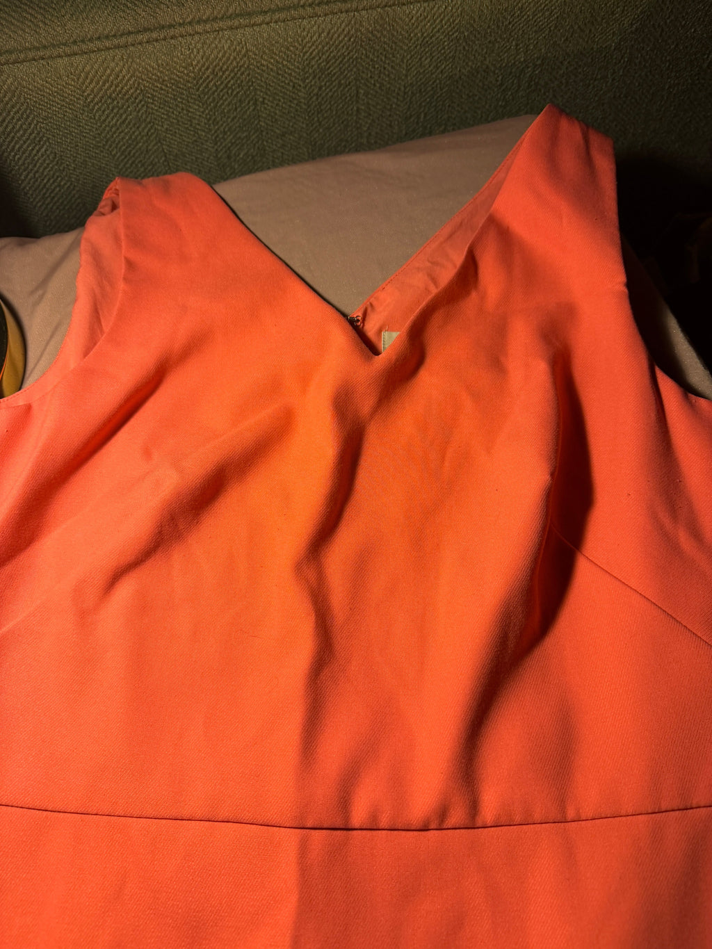 LOFT Coral Sleeveless Mini Dress - Size 4